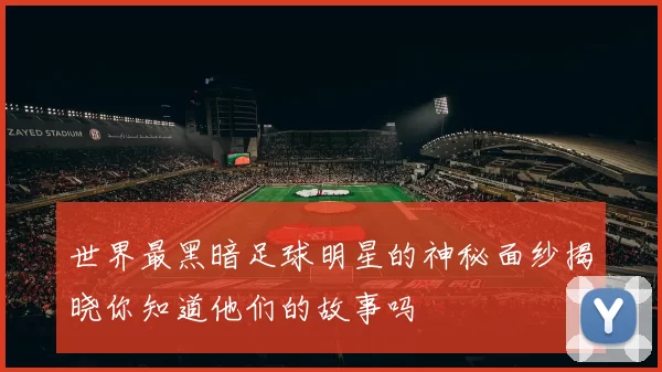 世界最黑暗足球明星的神秘面纱揭晓你知道他们的故事吗